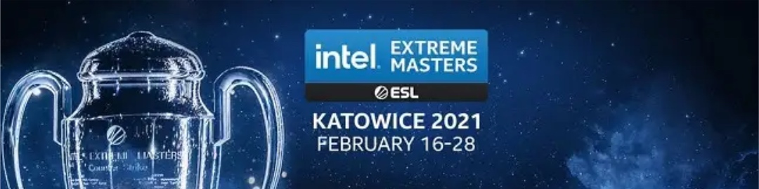 Баннер турнира IEM Katowice 2021