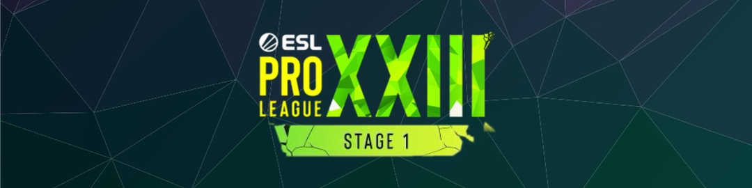 Tournament Banner ESL Pro League Season 23 Stage 1