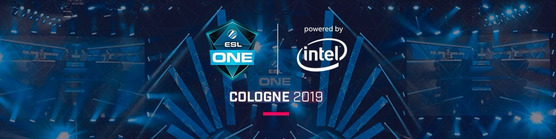 Баннер турнира ESL One Cologne 2019