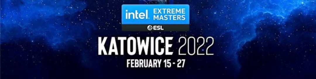 Баннер турнира IEM Katowice 2022