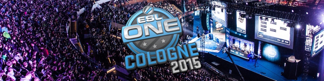 Баннер турнира ESL One Cologne 2015