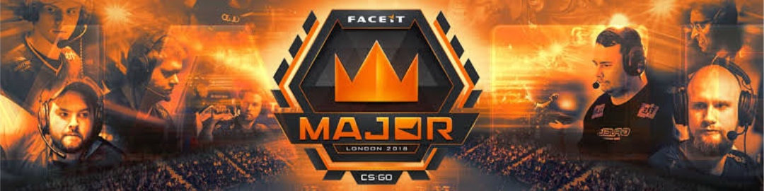 Баннер турнира Faceit London Major 2018