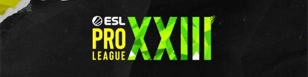 Баннер турнира ESL Pro League Season 23 Finals