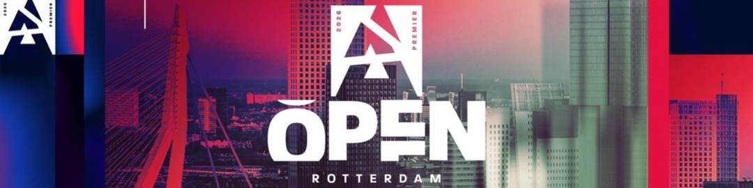 Баннер турнира BLAST Open Rotterdam 2026