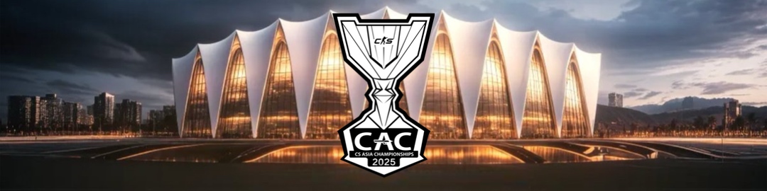 Баннер турнира CS Asia Championship 2025