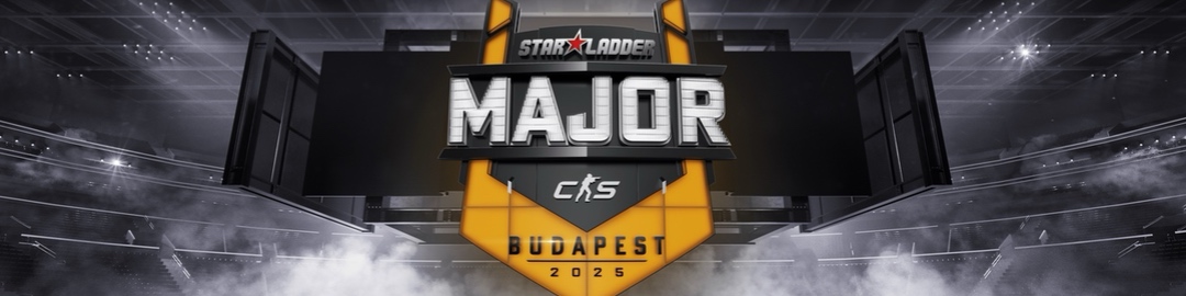 Баннер турнира StarLadder Budapest Major 2025