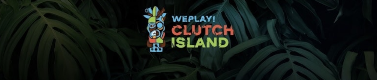 Баннер турнира WePlay! Clutch Island