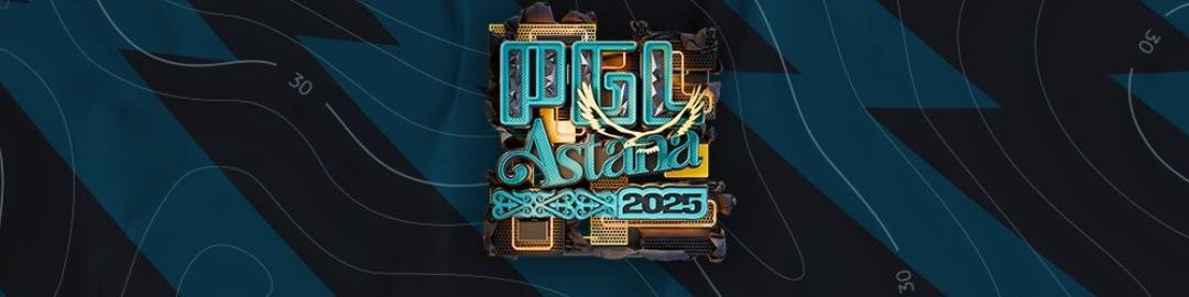 Баннер турнира PGL Astana 2025